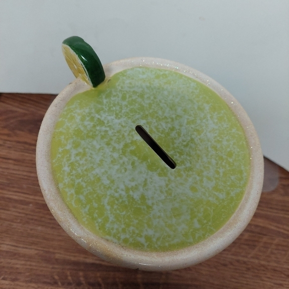 Pier 1 Margarita Ceramic Coin Bank - Picture 5 of 7